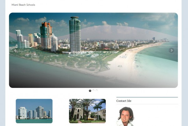 Web Design for Just Miami Beach